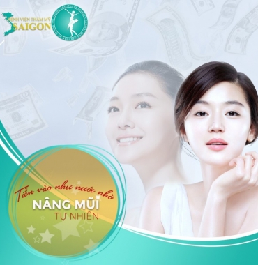 NÂNG MŨI TỰ NHIÊN CHO TIỀN VÀO NHƯ NƯỚC